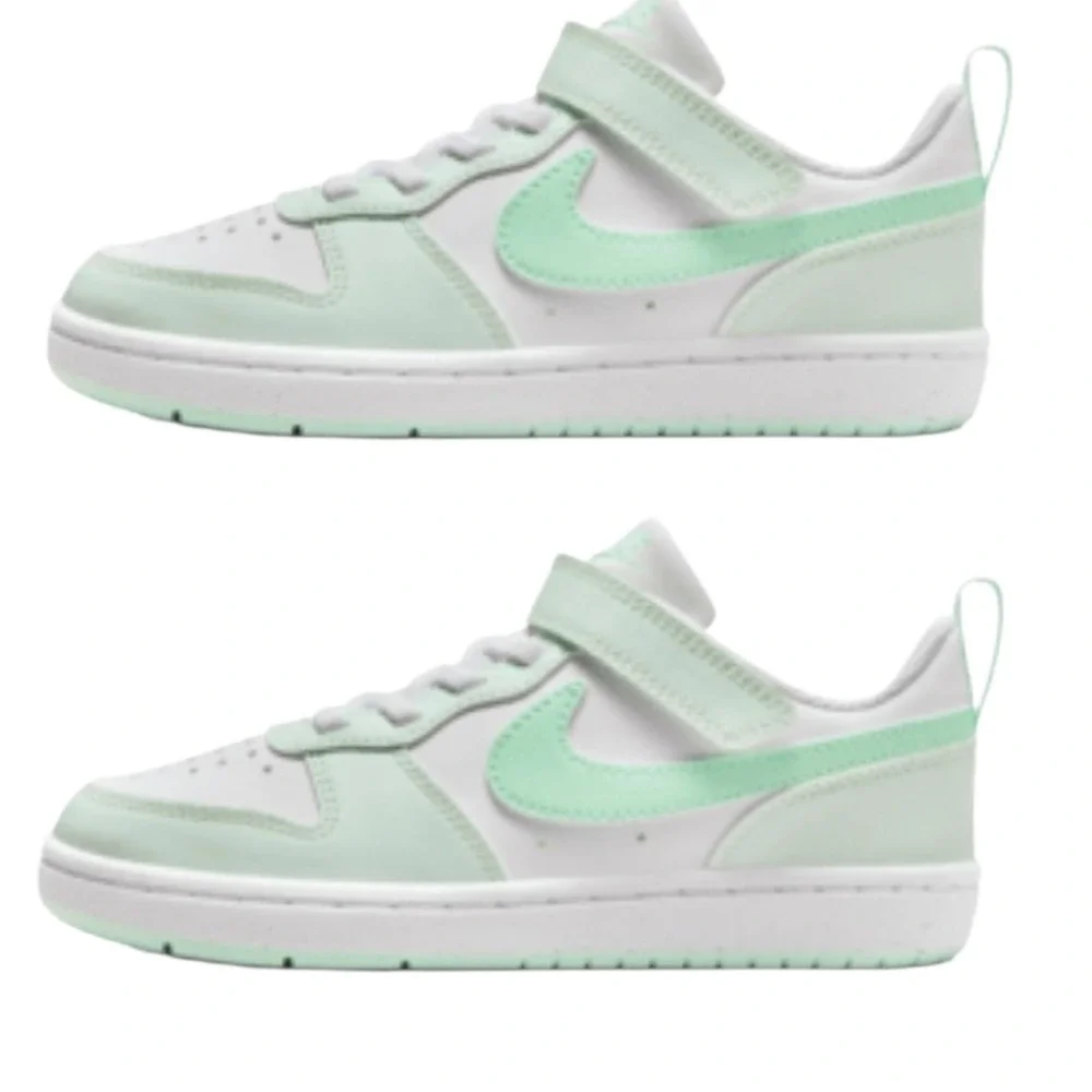 Nike‎ Court Borough Low Recraft Toddler Shoes Mint Green Size 10.5 C New